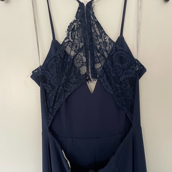 Lovers & Friends Helena Gown Size 2 Navy - Picture 5 of 8